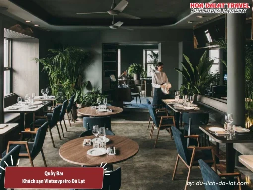 Quầy Bar của Vietsovpetro Hotel Đà Lạt