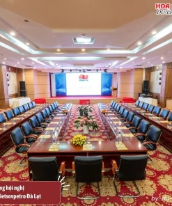 Phòng hội nghị sức chứa lớn, trang thiết bị hiện đại ở khách sạn Vietsovpetro Đà Lạt