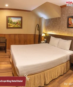 Giá phòng tại khách sạn King Hotel Dalat 900.000 đồng đến 1,900,000 đồng 1 đêm