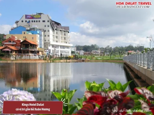 Kings Hotel Dalat nằm gần hồ Xuân Hương thơ mộng, lãng mạn và đầy chất thơ