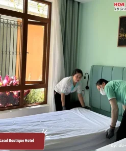 Nhân viên tại Lasol Boutique Hotel chuyên nghiệp, thân thiện