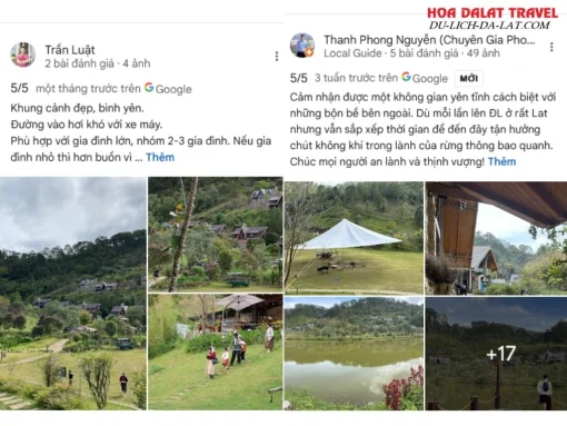 Đánh giá của khách hàng về Lat Valley Retreat Village dựa trên Google Maps