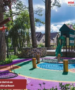 Khu vui chơi trẻ em ngoài trời KIDs Playground tại Mercure Đà Lạt Resort