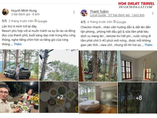 Đánh giá của khách hàng về Omirita Resort dựa trên Google Maps