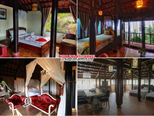 Hệ thống phòng nghỉ tại Osaka Resort Đà Lạt