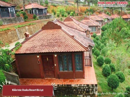 Kiến trúc nhà Rường dân gian Huế, mang nét độc đáo và truyền thống riêng ở Osaka Village Dalat