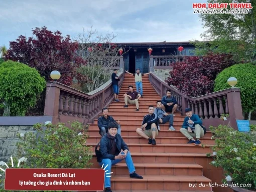 Osaka Resort Đà Lạt là điểm đến lý tưởng cho gia đình và nhóm bạn
