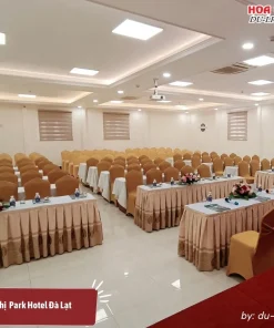 Phòng hội nghị tại Park Hotel Đà Lạt sang trọng với sức chứa lên đến 200 khách