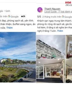 Đánh giá của khách hàng về Park Hotel Đà Lạt dựa trên Google Maps