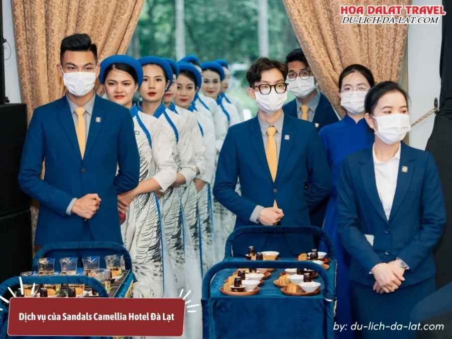 Dịch vụ 24/24 của Sandals Camellia Hotel Đà Lạt