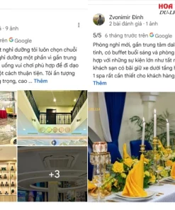 Đánh giá của khách hàng về Sandals Camellia Hotel dựa trên Google Maps