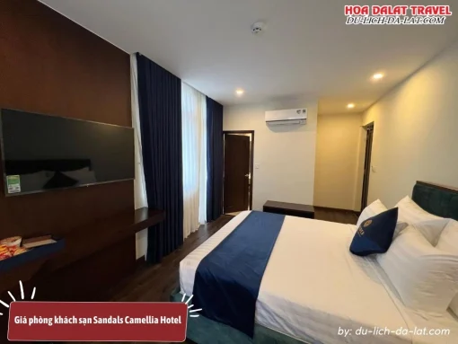 Giá phòng khách sạn Sandals Camellia Hotel từ 1,544,000 đến 3,860,000 đồng 1 đêm