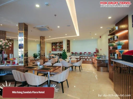 Nhà hàng Capella sang trọng và tinh tế tại tầng trệt của Sandals Flora Hotel