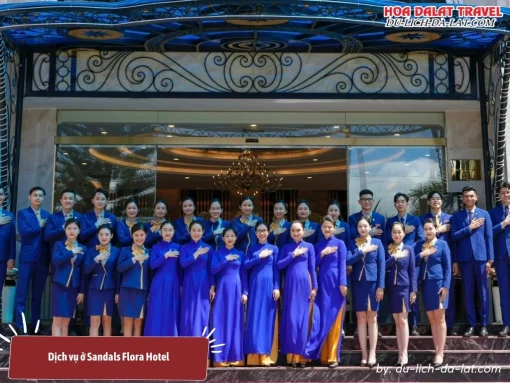 Nhân viên chuyên nghiệp của khách sạn Sandals Flora Hotel