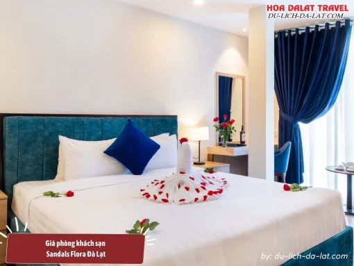 Giá phòng khách sạn Sandals Flora Hotel Đà Lạt từ 1,310,000 đến 9,365,000 đồng 1 đêm