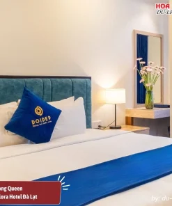 Phòng Queen tại Sandals Flora Hotel Đà Lạt có diện tích 40m2 được thiết kế sang trọng và hiện đại