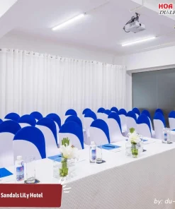 Phòng meeting tại Sandals Lily Hotel Đà Lạt sang trọng, rộng 60 m2, nằm tại tầng hầm