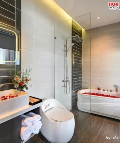Tiện nghi phòng vệ sinh ở khách sạn Stillus Boutique Hotel Đà Lạt