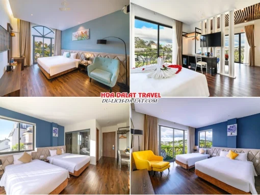 Các loại phòng tại Stillus Boutique Hotel Đà Lạt