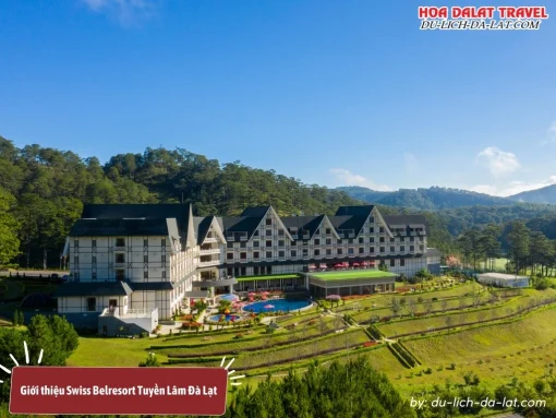 Swiss-Belresort Tuyền Lâm Đà Lạt là khu nghỉ dưỡng cao cấp có phong cách kiến trúc Anglo-Normand nằm giữa thung lũng