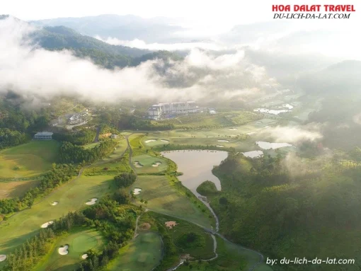 Swiss-Belresort Tuyền Lâm bao quanh bởi rừng thông và sân golf yên bình và thơ mộng