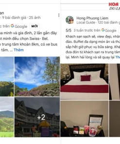 Đánh giá của du khách về Swiss Belresort Tuyền Lâm Đà Lạt dựa trên Google Maps