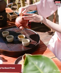 Trải nghiệm nghệ thuật thưởng trà tinh tế ở Tea House Tea Resort Prenn