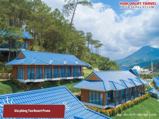 Giá phòng Tea Resort Prenn từ 3.300.000 đến 8.000.000 đồng 1 đêm
