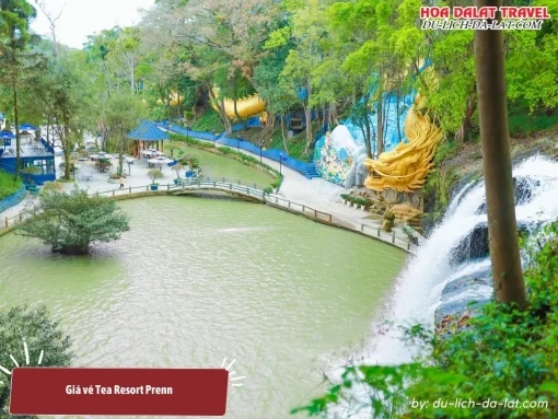 Giá vé Tea Resort Prenn là 440.000 đồng 1 người lớn vào ngày thường