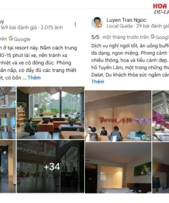 Đánh giá của du khách về Terracotta Đà Lạt dựa trên Google Maps