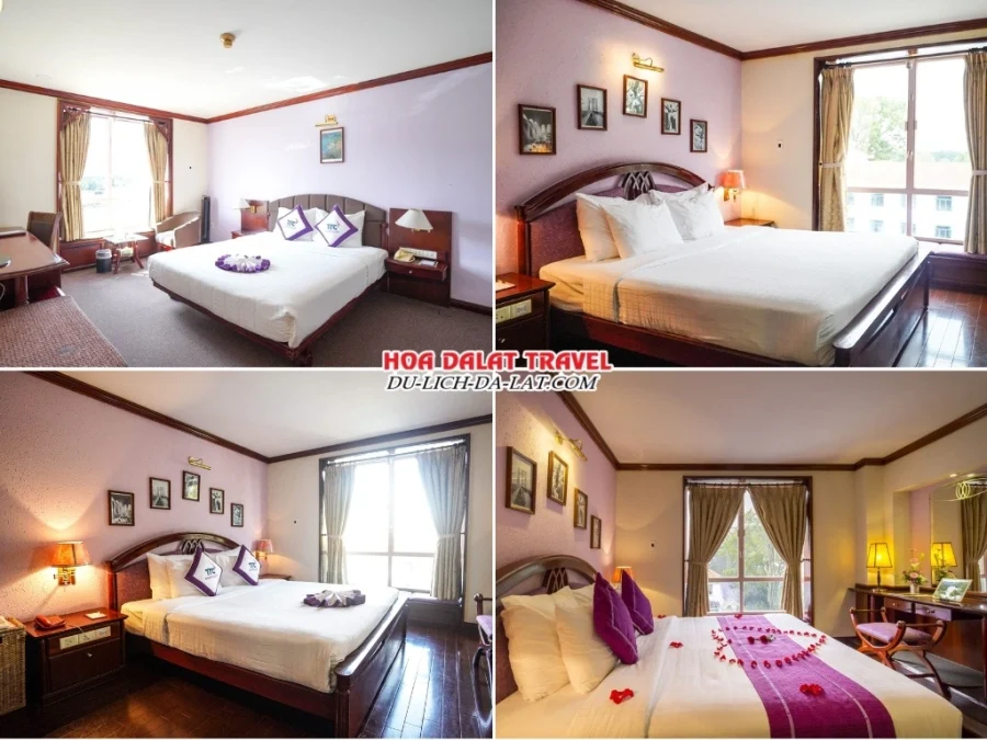 Các loại phòng tại TTC Hotel - Đà Lạt
