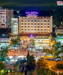 TTC Hotel Premium Đà Lạt vào ban đêm