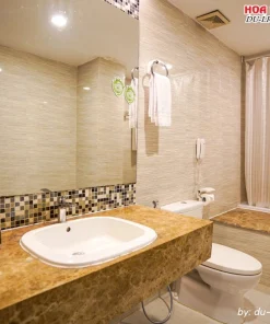Tiện nghi phòng vệ sinh ở khách sạn TTC Hotel Premium Đà Lạt
