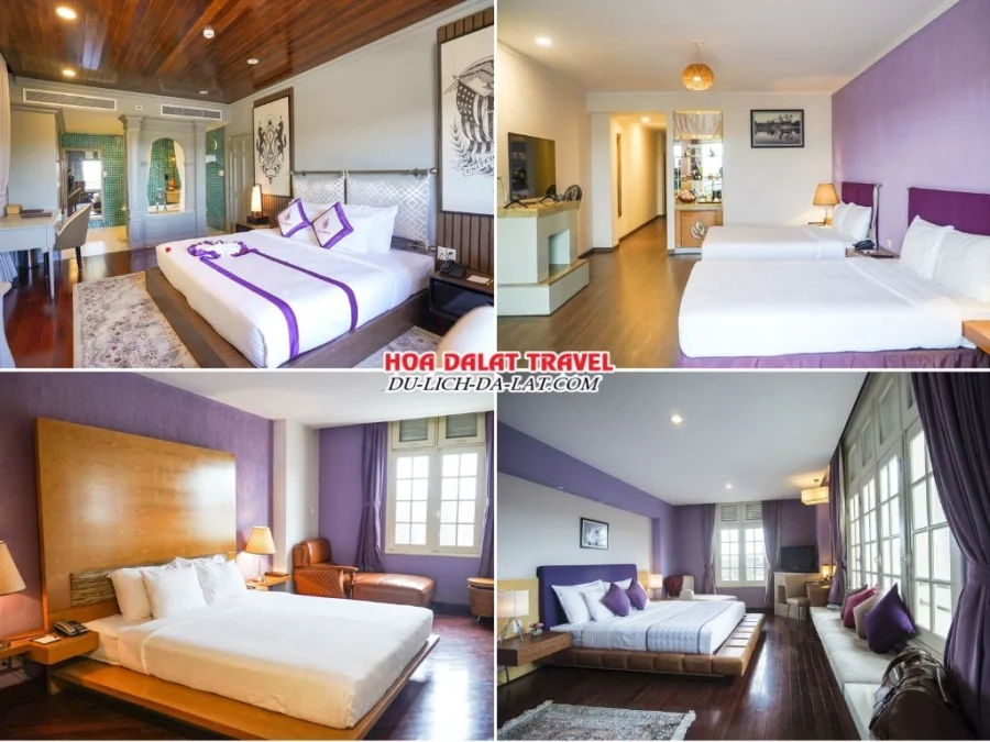 Các loại phòng tại TTC Hotel Ngọc Lan Đà Lạt