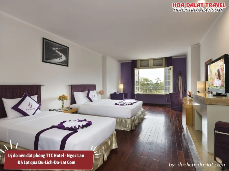 Lý do nên đặt phòng TTC Hotel - Ngọc Lan Đà Lạt qua Du-Lich-Da-Lat Com