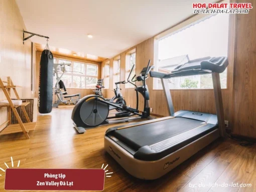 Phòng tập gym ở Zen Valley Đà Lạt