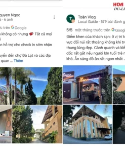 Đánh giá của khách hàng về Zen valley Đà Lạt dựa trên Google Maps