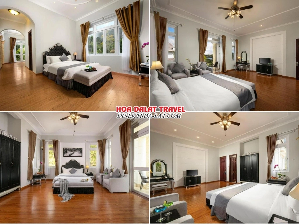 Các hạng phòng tại SAM Tuyền Lâm Resort Đà Lạt